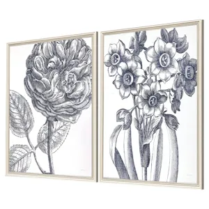 Belle Fleur I S/2 Framed Art
