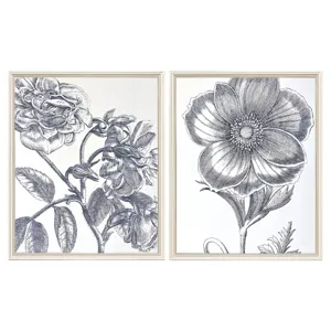 Belle Fleur II S/2 Framed Art