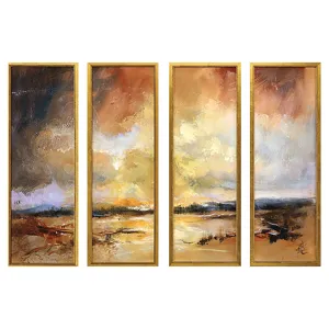 Stormy Shores S/4 Framed Art