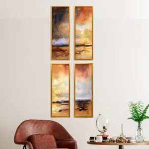 Stormy Shores S/4 Framed Art