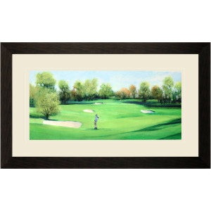 Fairway Shot II Framed Art