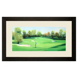 Fairway Shot II Framed Art
