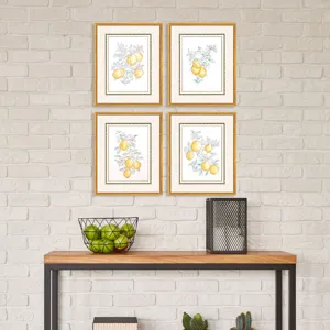 Citrus Fresh S/4 Framed Art