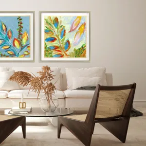 Sassy Botanica II Framed Art