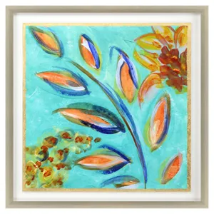 Sassy Botanica IV Framed Art