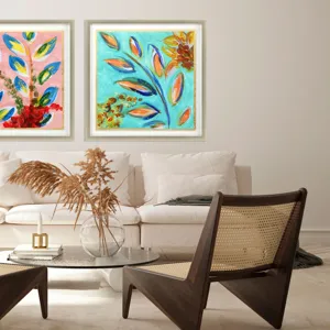 Sassy Botanica IV Framed Art