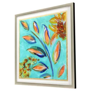 Sassy Botanica IV Framed Art