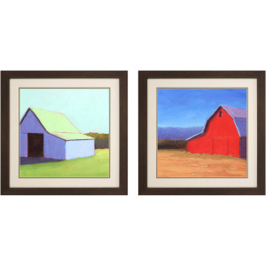 Homestead Barn I S/2 Framed Art