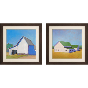 Homestead Barn II S/2 Framed Art