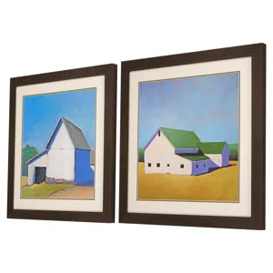 Homestead Barn II S/2 Framed Art