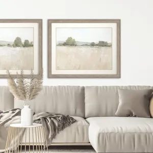 Faded Distant Trees II Framed Art