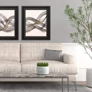 Positive Negative IV Framed Art