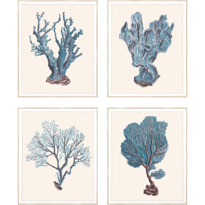 Indigo Reef S/4 Framed Art