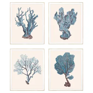 Indigo Reef S/4 Framed Art