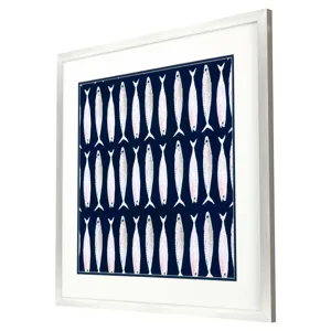 Fish Pattern I Framed Art
