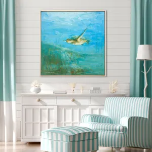 Sea Turtle Framed Art