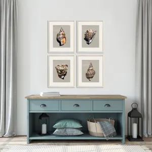 Tiger Shell S/4 Framed Art