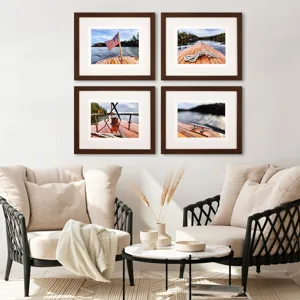 Peaceful Lake S/4 Framed Art