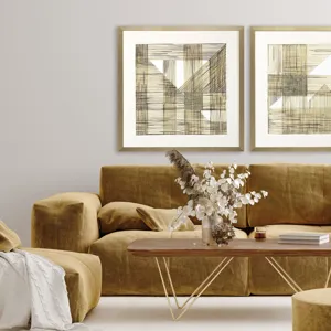 Welded Mesh I Framed Art