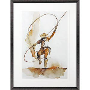 Lasso Framed Art