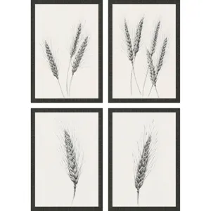Wavering Wheat S/4 Framed Art