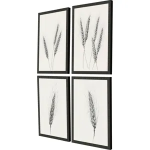 Wavering Wheat S/4 Framed Art