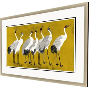Song of the Crane II Framed Art