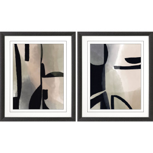 Shape Shift I S/2 Framed Art