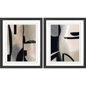 Shape Shift I S/2 Framed Art