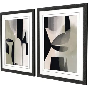 Shape Shift II S/2 Framed Art
