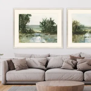 Stillwater Reflections I Framed Art