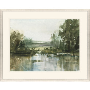 Stillwater Reflections II Framed Art