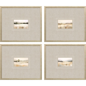 Subtle Landscape S/4 Framed Art