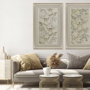 Chinoiserie Floral I Framed Art