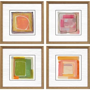Bold Gesture S/4 Framed Art