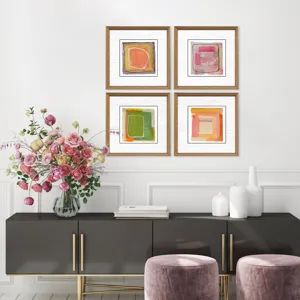 Bold Gesture S/4 Framed Art