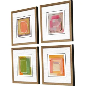 Bold Gesture S/4 Framed Art