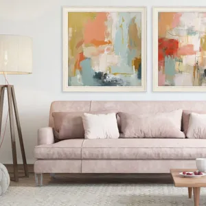 Vibrant Serenity I Framed Art