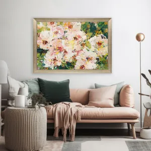 Rose Hedge Framed Art