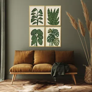Tropical Abundance S/4 Framed Art