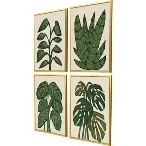 Tropical Abundance S/4 Framed Art