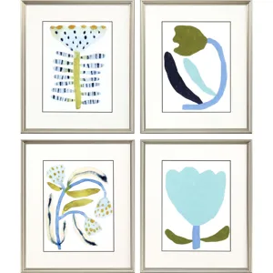 Naive Garden S/4 Framed Art