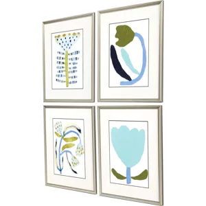 Naive Garden S/4 Framed Art