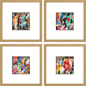 Meditations S/4 Framed Art