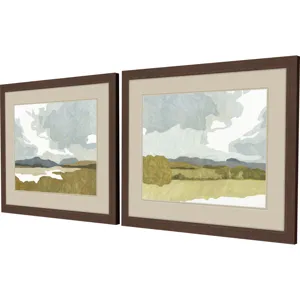 Gentle Calm S/2 Framed Art
