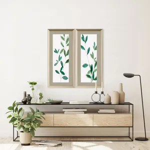 Growing Green S/2 Framed Art