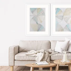 Pie Charts I Framed Art