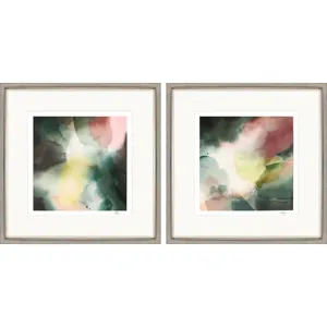 Gossamer Layers S/2 Framed Art