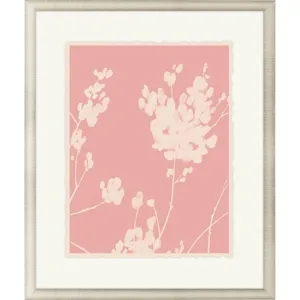 Wildflower Silhouette II Framed Art