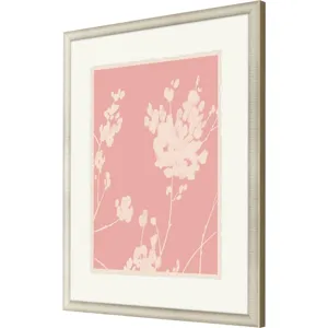 Wildflower Silhouette II Framed Art